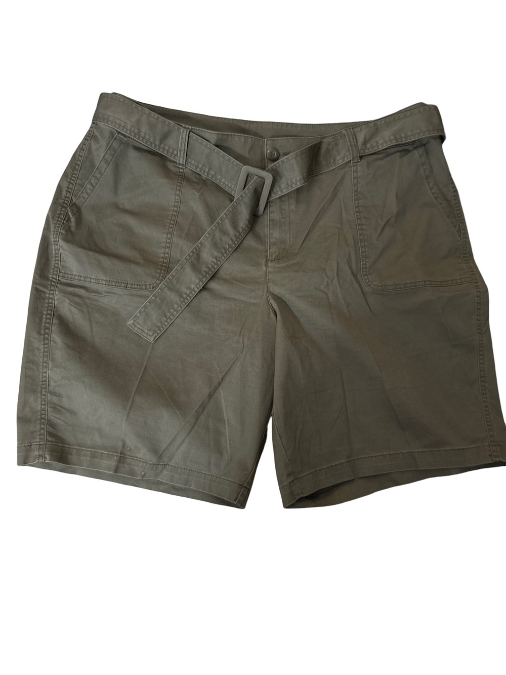 Lane Bryant High-Rise Olive Women’s Shorts 20